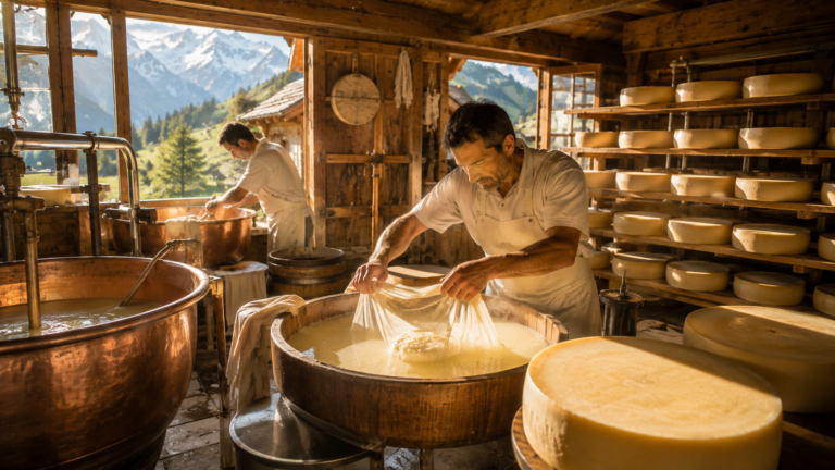 The History of Swiss Cheese Making