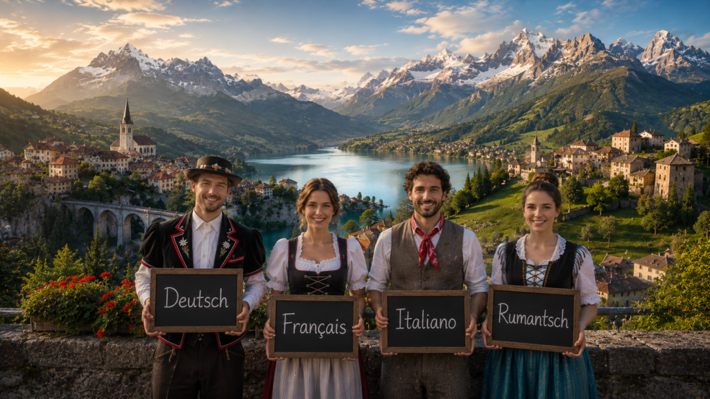 Why Swiss People Speak Four Languages