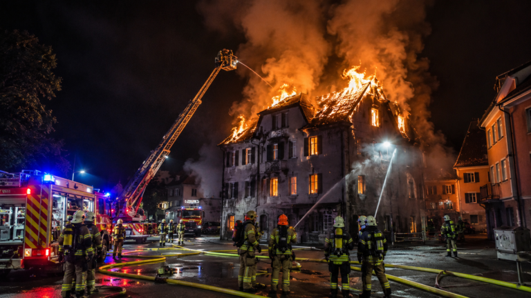 Five Missing After Devastating Fire Destroys Residential Building in Eastern Switzerland