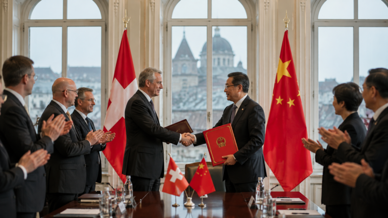 Switzerland and China Reach Trade Breakthrough as Tariffs Near Elimination