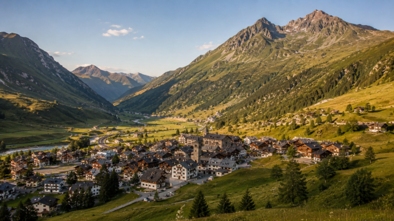 Andermatt, Canton of Uri, Switzerland