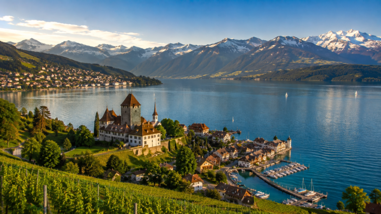 Spiez, Bernese Oberland, Switzerland
