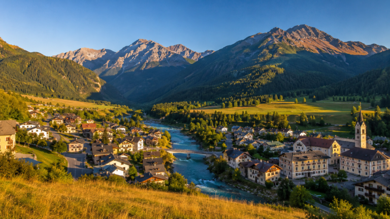 Zernez, Engadin Valley, Switzerland