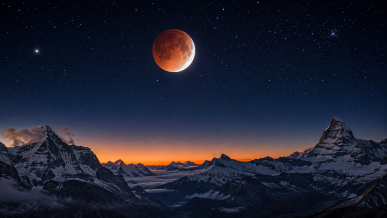 Partial Lunar Eclipse to Grace Swiss Skies Before Sunrise This Week