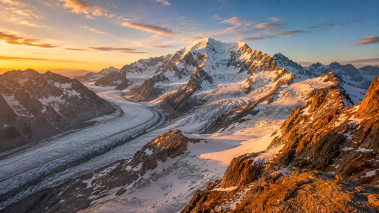 Finsteraarhorn, Fieschertal, Switzerland