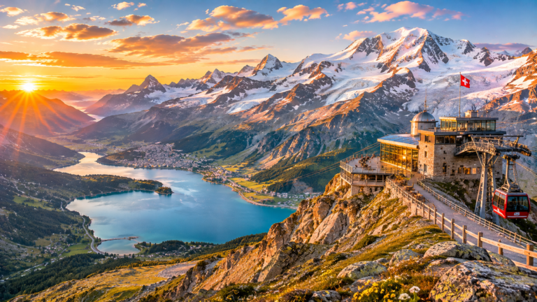 Corvatsch, Silvaplana (St. Moritz Region), Switzerland
