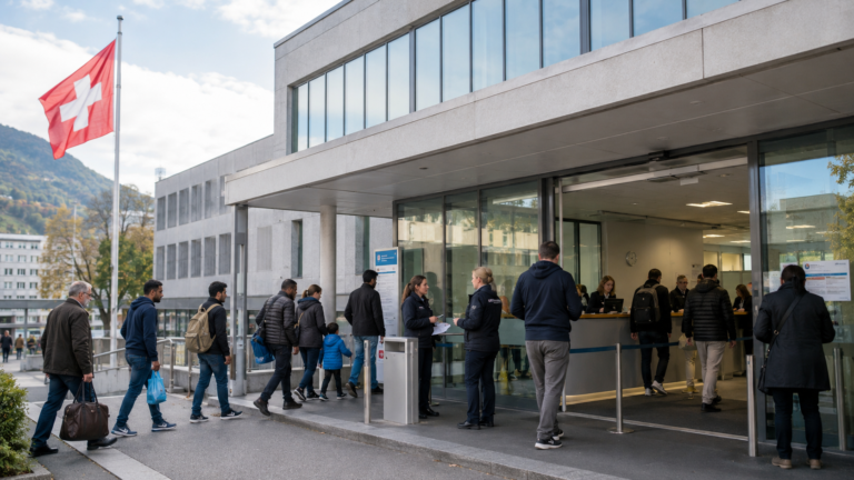 Swiss Authorities Lower Asylum Forecast as New Applications Continue to Decline