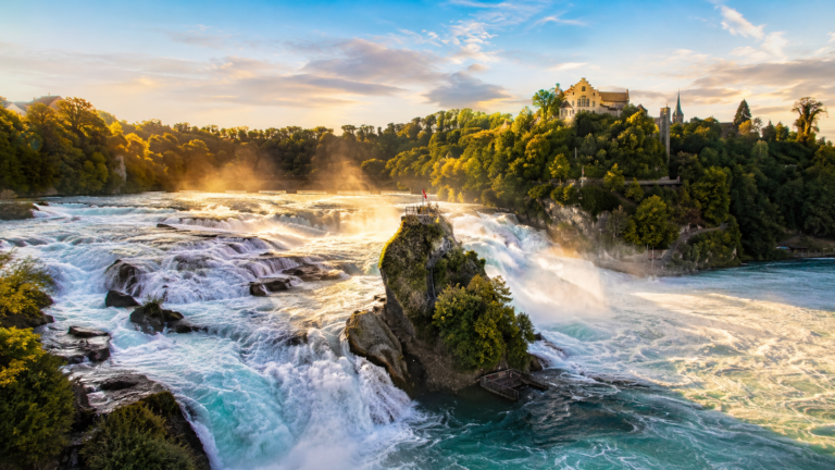 Rhine Falls (Rheinfall), Schaffhausen, Switzerland