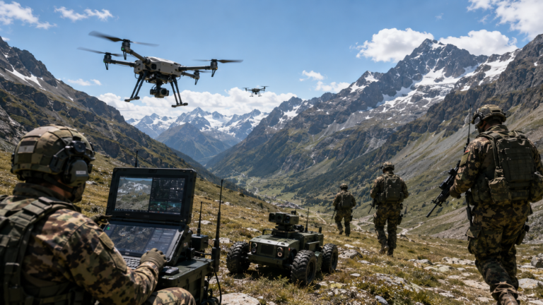 Swiss Army Accelerates Shift Toward Drones and Robotics in Military Modernization Drive