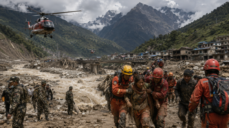 Swiss Woman Found Alive After Massive Nepal Flood Disaster as Search Efforts Continue