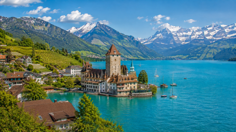 Lake Thun, Thun, Switzerland