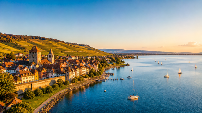 Lake Murten, Murten, Switzerland