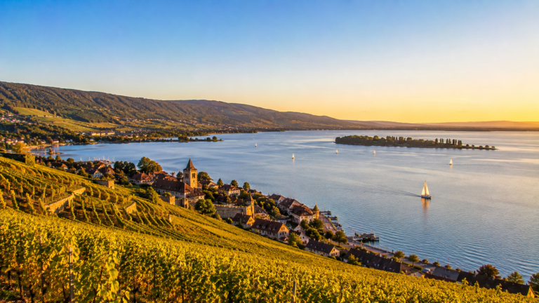 Lake Biel, Biel/Bienne, Switzerland