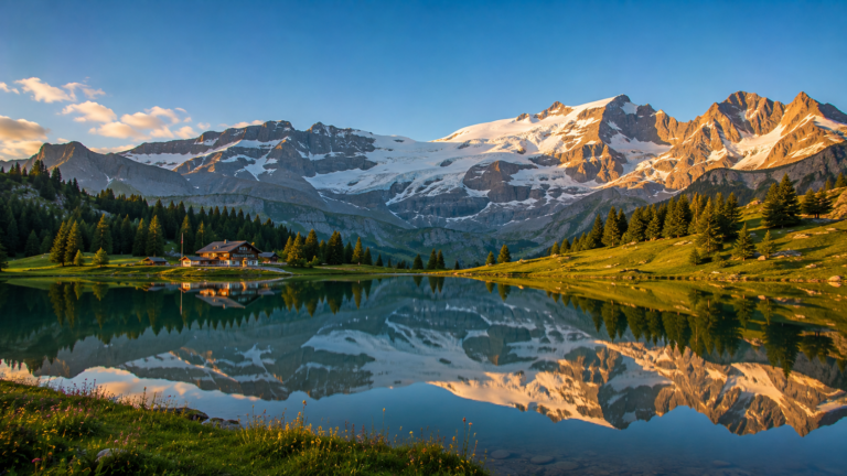 Lake Retaud, Les Diablerets, Switzerland