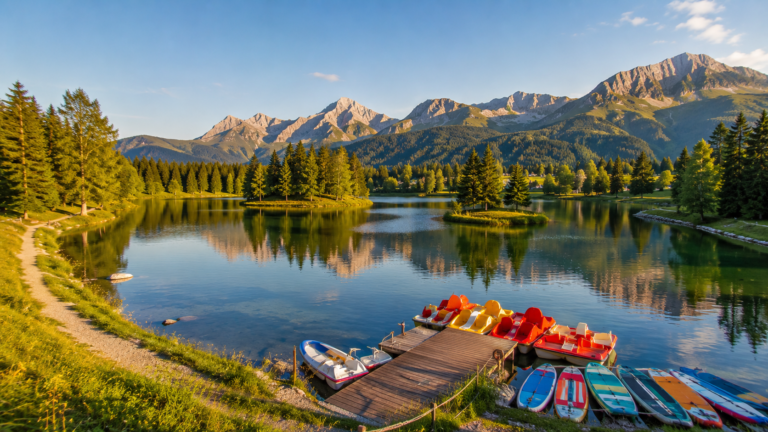 Heidsee, Lenzerheide, Switzerland