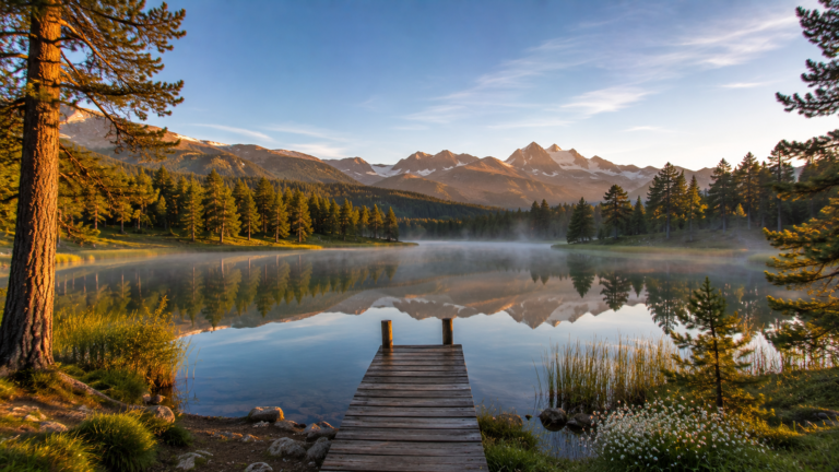 Lake Staz, St. Moritz, Switzerland