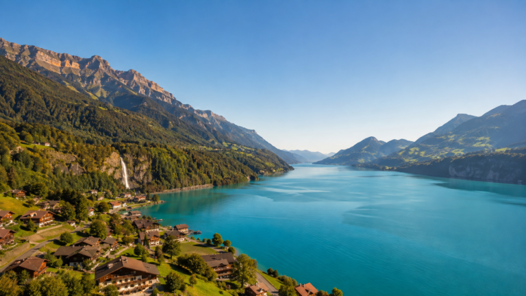 Lake Brienz, Interiaken Region, Switzerland