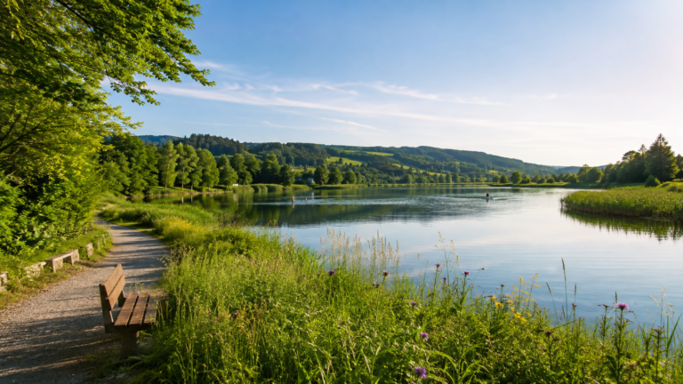 Türlersee, Hausen am Albis, Switzerland