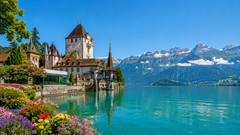 Oberhofen Castle, Oberhofen am Thunersee, Switzerland
