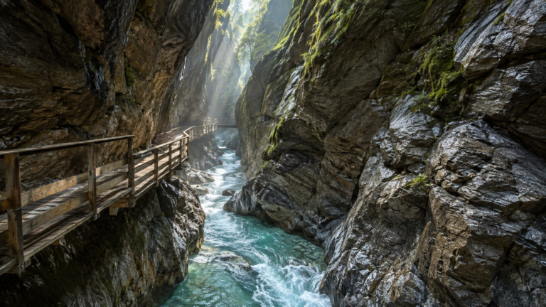 Gletscherschlucht Grindelwald, Grindelwald, Switzerland