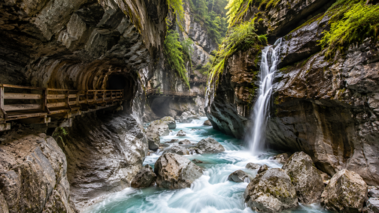 Rosenlaui Gorge, Meiringen, Switzerland