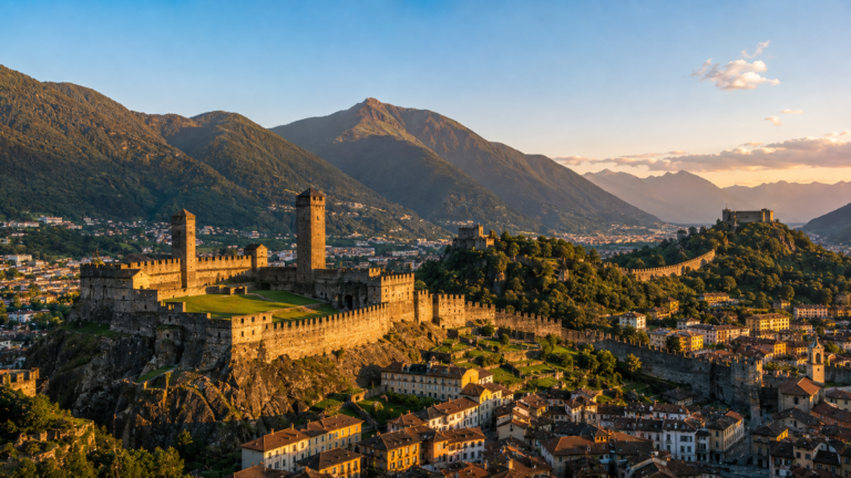 Bellinzona Castles, Bellinzona, Switzerland