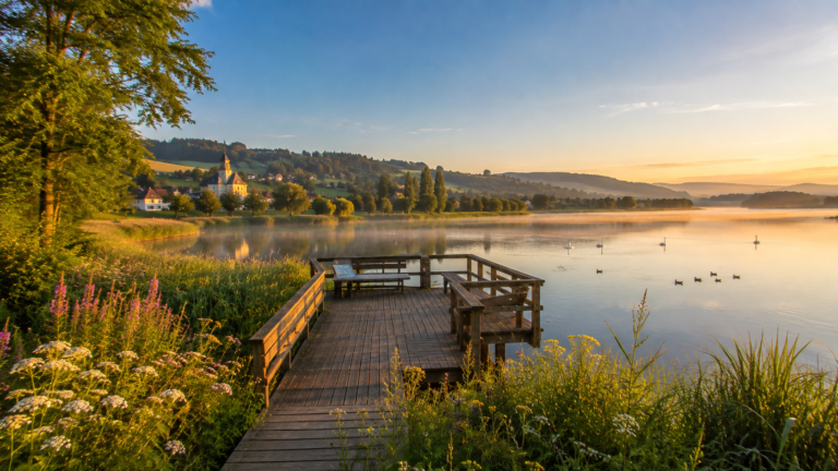 Lake Greifen, Greifensee, Switzerland