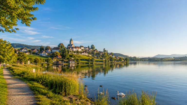 Lake Sempach, Sempach, Switzerland