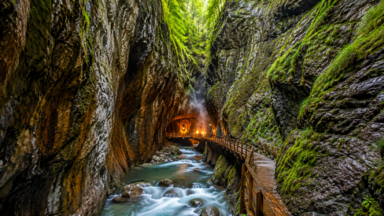 Tamina Gorge, Bad Ragaz, Switzerland