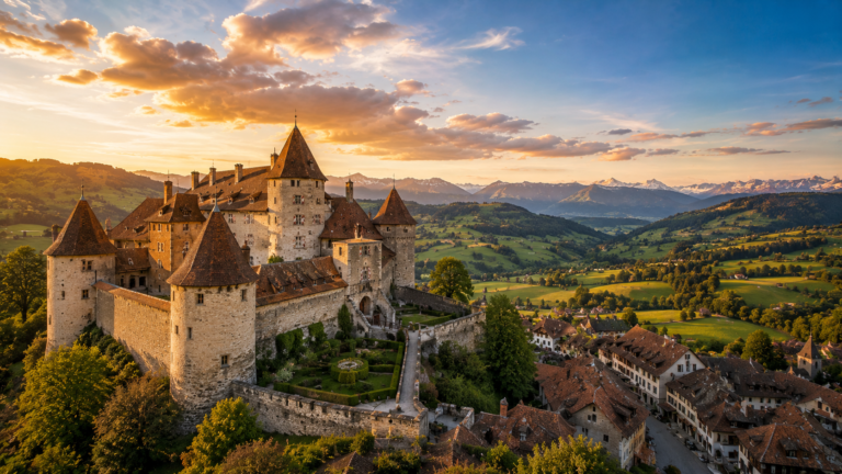 Gruyères Castle, Gruyères, Switzerland