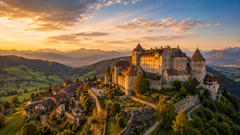 Château de Gruyères, Gruyères, Switzerland