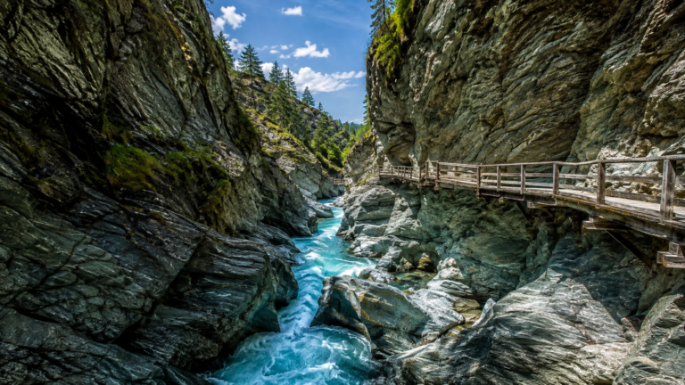 Gorner Gorge, Zermatt, Switzerland