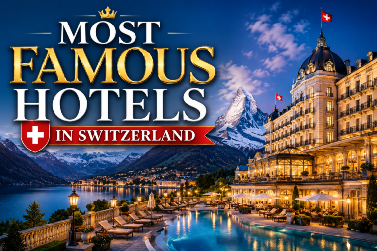 Most Famous Hotels in Switzerland: The Grand Hotels That Shaped Alpine Luxury