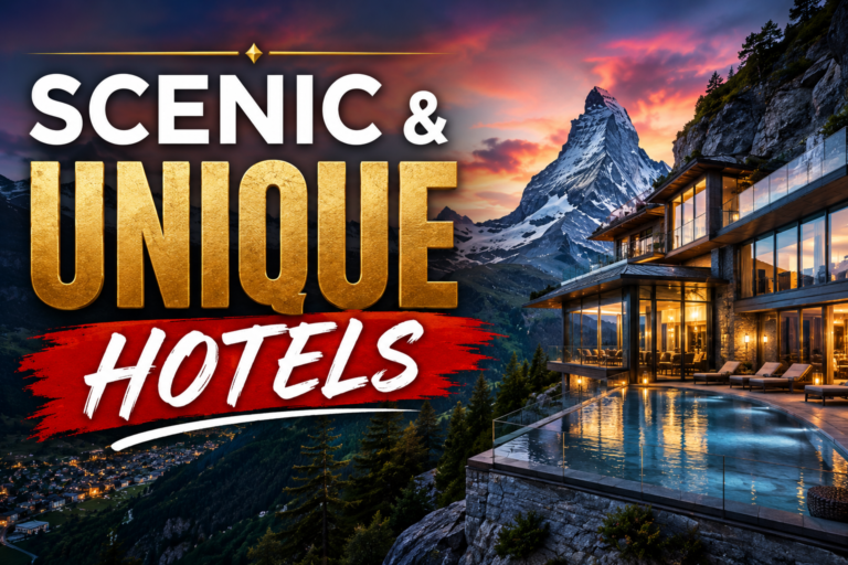 Scenic & Unique Hotels in Switzerland: Extraordinary Places to Stay Beyond the Ordinary