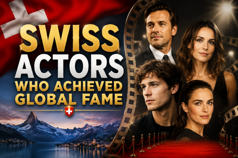 From Swiss Stages to Hollywood: The Actors Who Carried Switzerland onto the World Screen