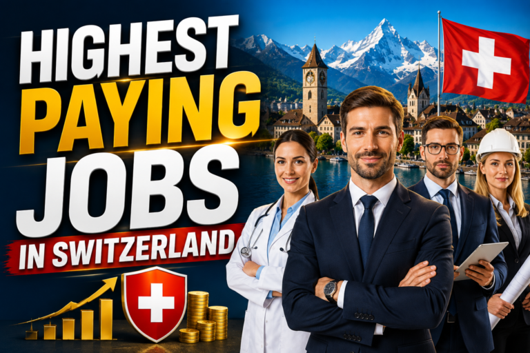 Highest Paying Jobs in Switzerland: Careers at the Top of One of the World’s Most Competitive Economies