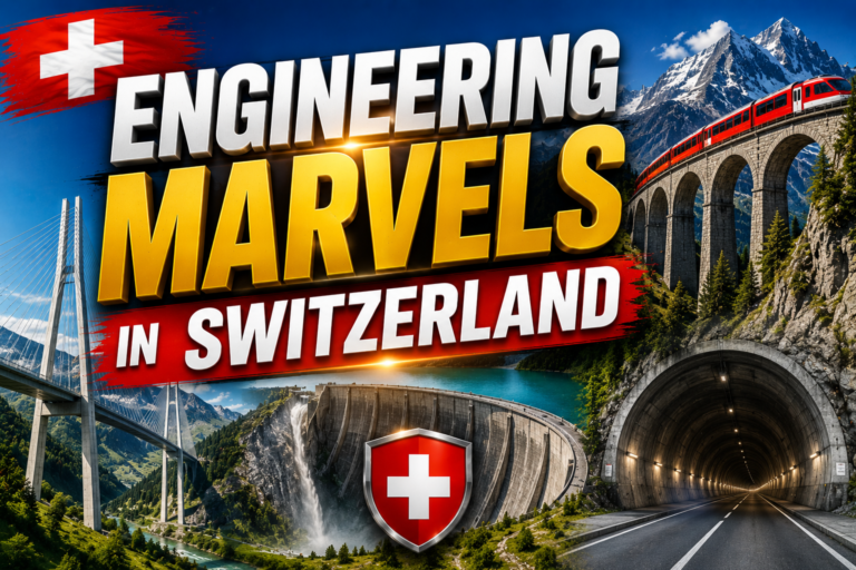 Engineering Marvels in Switzerland: How a Mountain Nation Built Some of the World’s Most Extraordinary Infrastructure