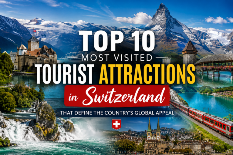 Top 10 Most Visited Tourist Attractions in Switzerland That Define the Country’s Global Appeal