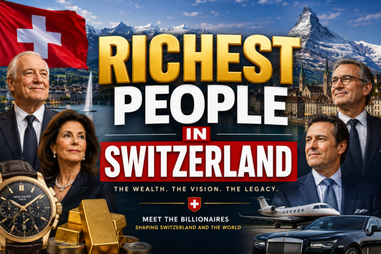 Inside Switzerland’s Billionaire Landscape: The Wealthiest People Shaping Business, Finance, and Innovation