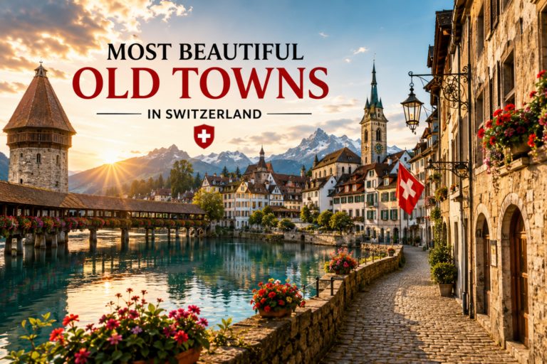 Most Beautiful Old Towns in Switzerland: Historic Streets, Medieval Landmarks, and Timeless Charm