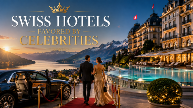 Swiss Hotels Favored by Celebrities: Luxury Retreats That Attracted Royals, Film Stars, and Global Icons