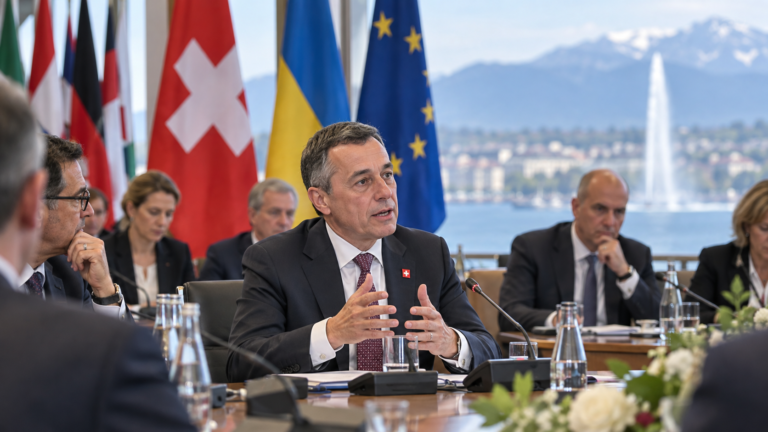 Switzerland Pushes for Renewed Momentum in Ukraine Peace Diplomacy