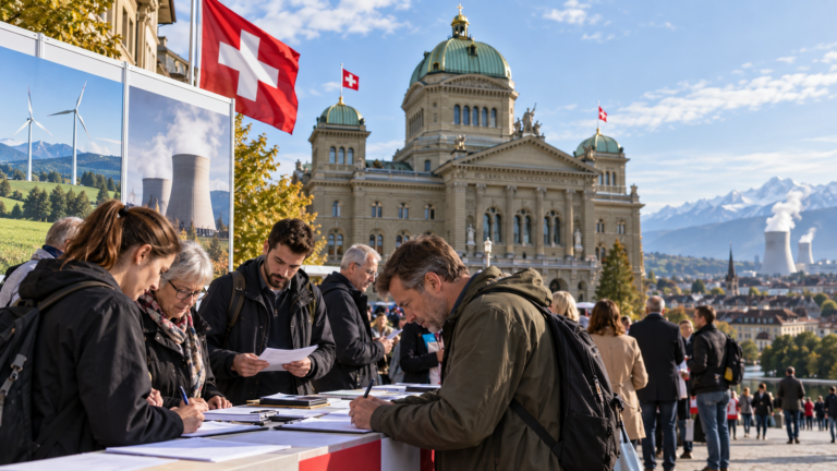 Swiss Anti-Nuclear Groups Launch Referendum Drive After Parliament Reopens Door to New Reactors