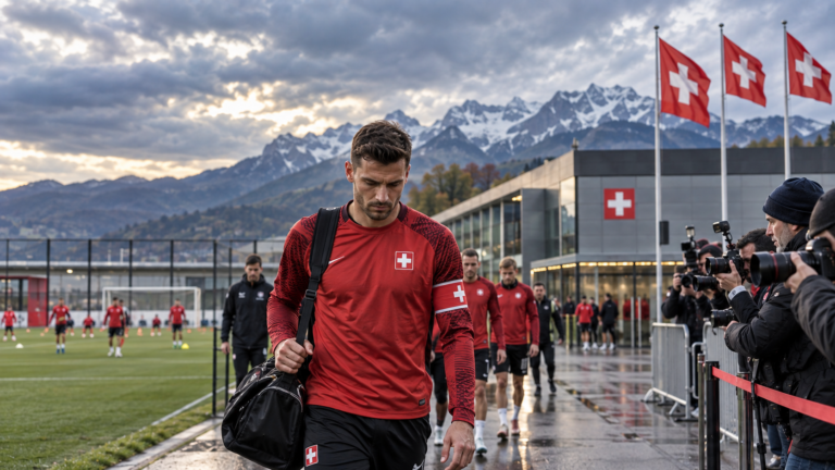Swiss Football Captain Steps Aside as Investigation Focuses on Fake COVID Certificate