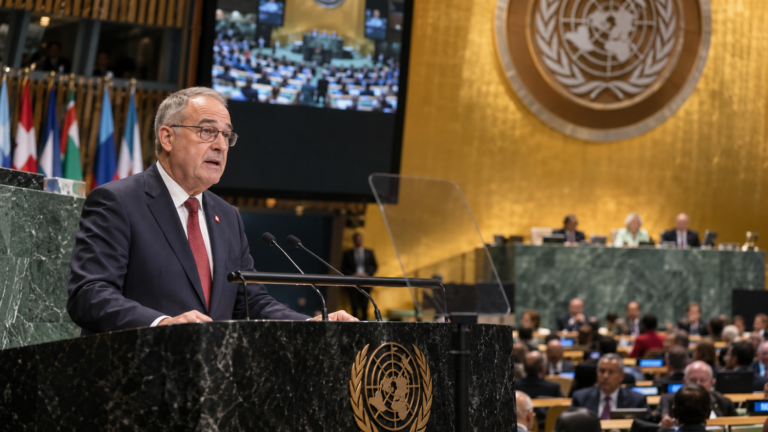 Swiss President Urges Global Cooperation as UN Confronts Growing International Crises