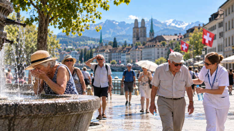 Swiss Heatwaves Linked to Hundreds of Early Deaths as Experts Warn of Rising Climate Risks