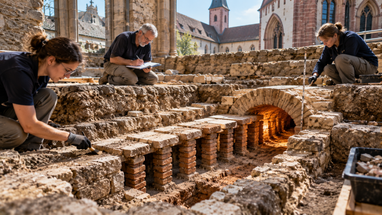 Medieval Heating Discovery in Basel Offers Rare Glimpse Into Early Swiss Engineering