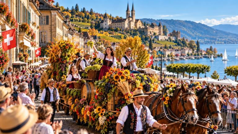 Neuchâtel Celebrates Wine Heritage as Annual Harvest Festival Returns