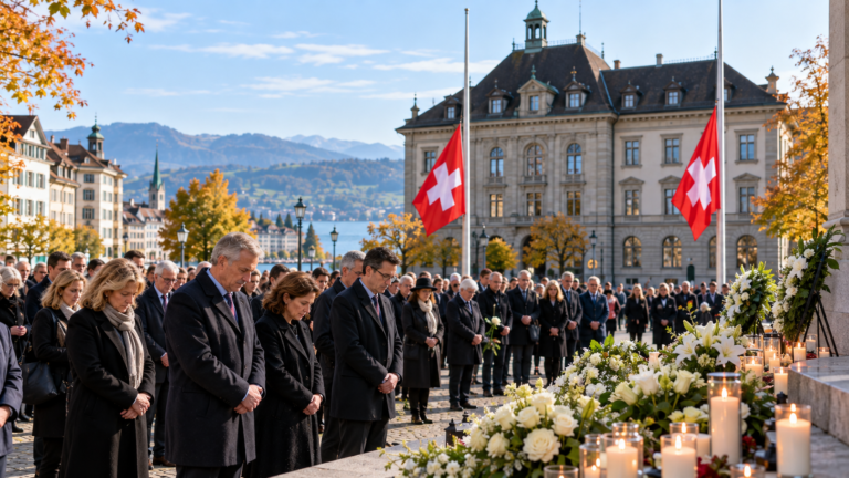 Switzerland Marks 25 Years Since Deadly Zug Parliament Attack