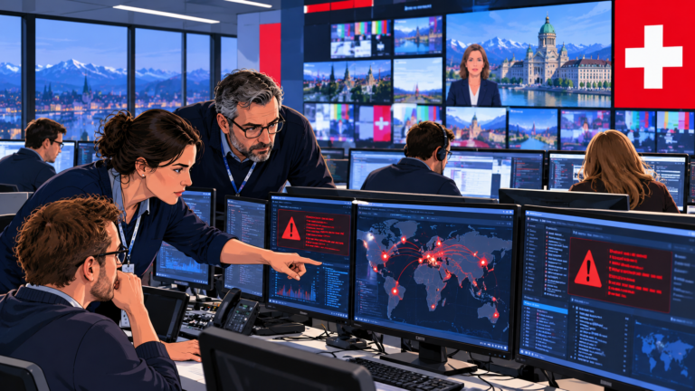 Cyberattack on Swiss Broadcaster Exposes Employee Data After Third-Party Breach